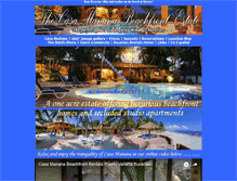 Tablet Screenshot of beachfrontmexico.com